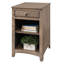 Rangement de bureau en bois massif Malani-2089492684