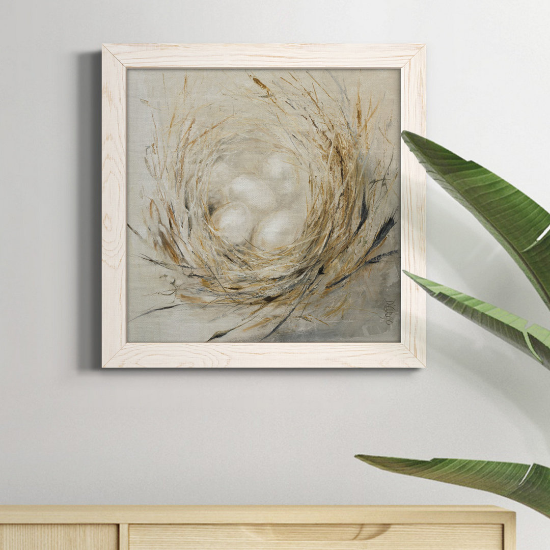 " Nest With Pale Eggs " August Grove® Frame 