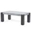  Table basse à dessus en placage de granit gris Belmont-557993523-557993522