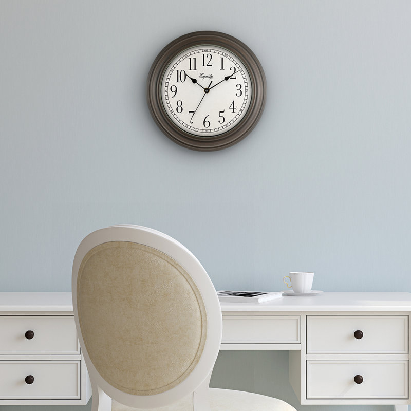 Horloge murale analogique 12 pouces Cora