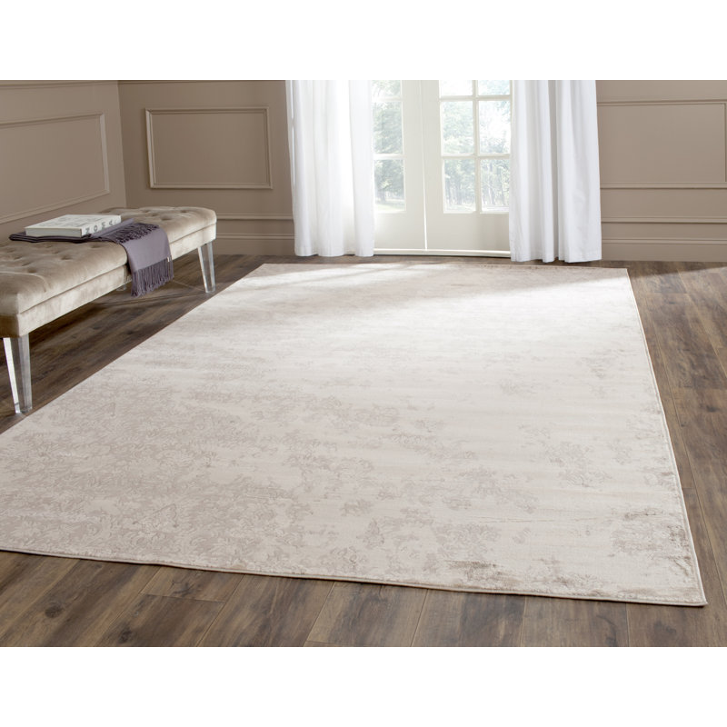 Syliva Performance Floral Rug, Rectangle 6'7" x 9'2"