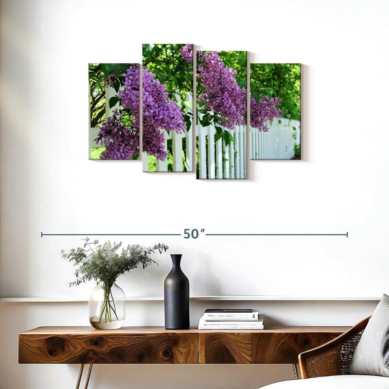 Clôture Harnek lilas, H 22 po x l 36 po