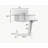 Overbed Bedside Desk Mobile Rolling Laptop Stand Tilting Overbed Table With Wheels Height Adjustable Tray Table For Laptop Bed Sofa Side Table-667142382