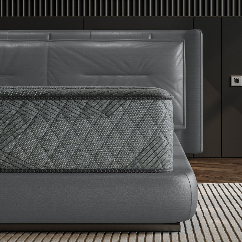 Cool 8"/10"/12"/14" Firm Gel Memory Foam Hybrid Mattress – 10-Year Warranty, CertiPUR-US, OEKO-TEX, SGS Certified, Queen, 14"