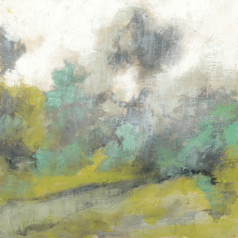 Pastel Walk I by Jennifer Goldberger - Wrapped Canvas Painting, 122cm H x 122cm W