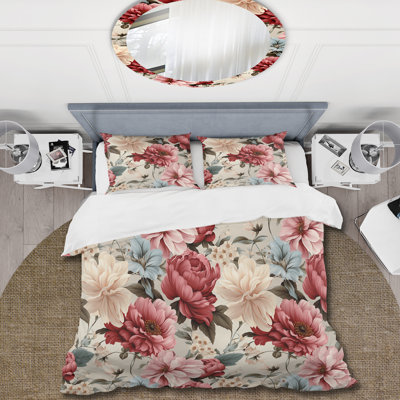 Literie de jardin pivoine rose antique