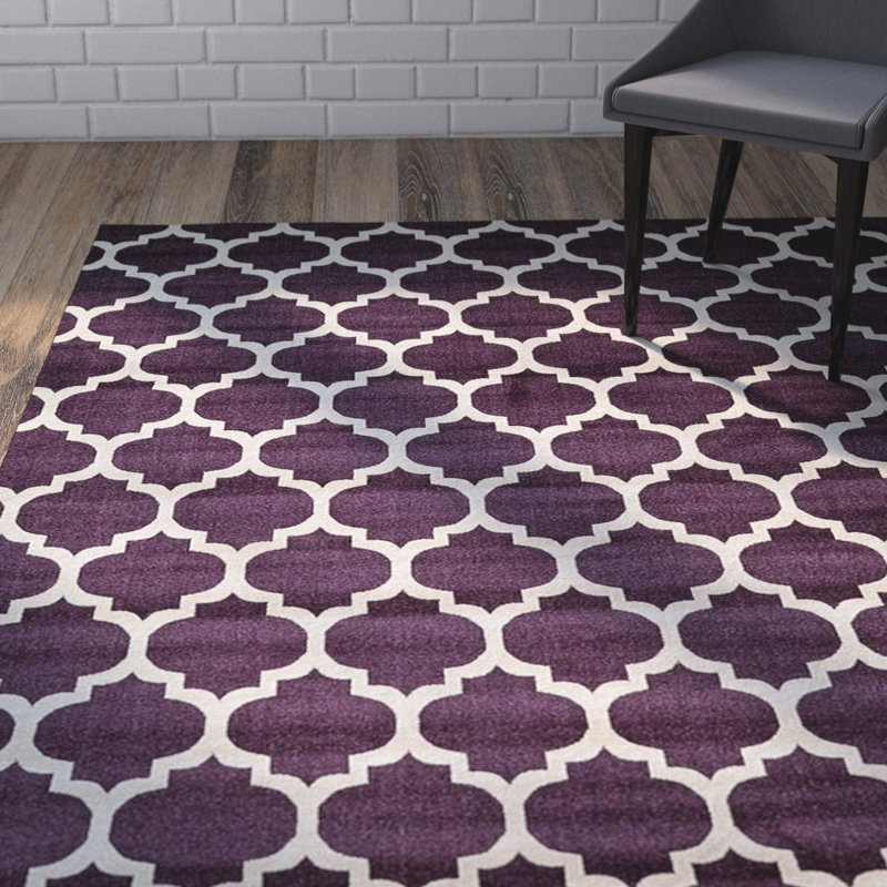 Cara-Leigh Geometric Indoor Rug, Rectangle 7'1" x 10'