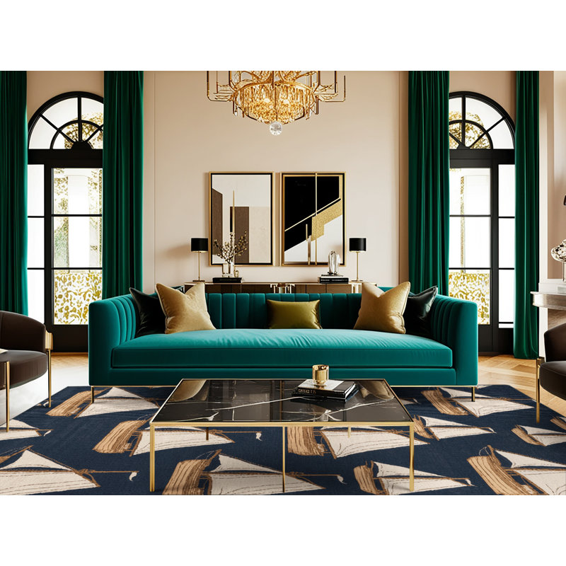  Tapis nautique lavable Brigantines, Rectangulaire 8 pi x 10 pi