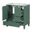 Ensemble de meuble-lavabo 30 po avec lavabo, armoire de rangement avec porte à fermeture douce et 3 tiroirs-193383159