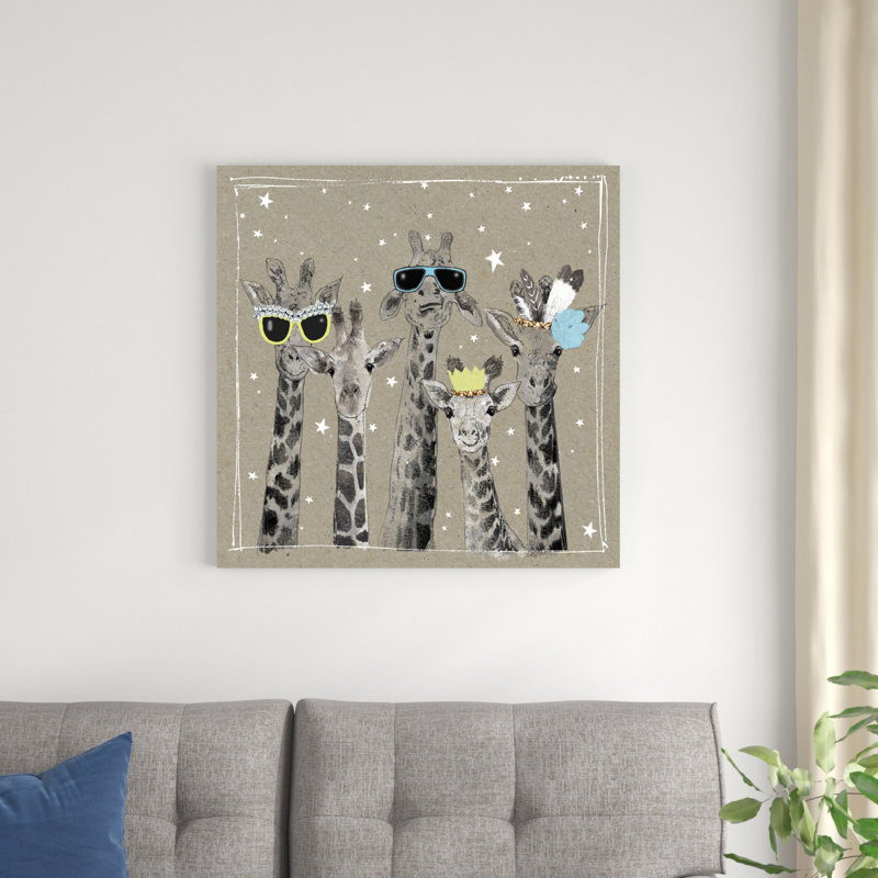 Fancy Pants Zoo III, H 30 po x l 30 po x P 1,25 po