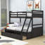 Lit superposé simple au-dessus de double avec tiroirs Somer Kids-963775670