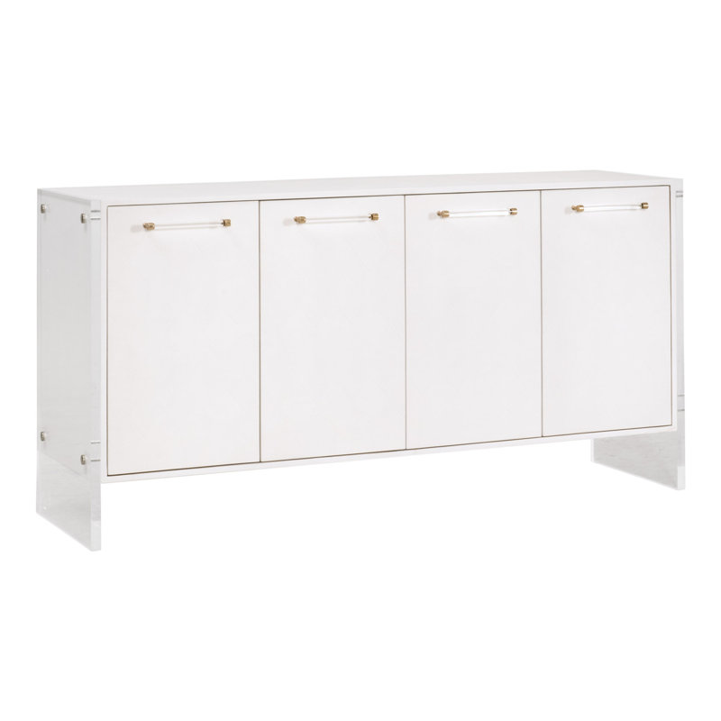 Buffet Braedawn Sonia Shagreen, Perle