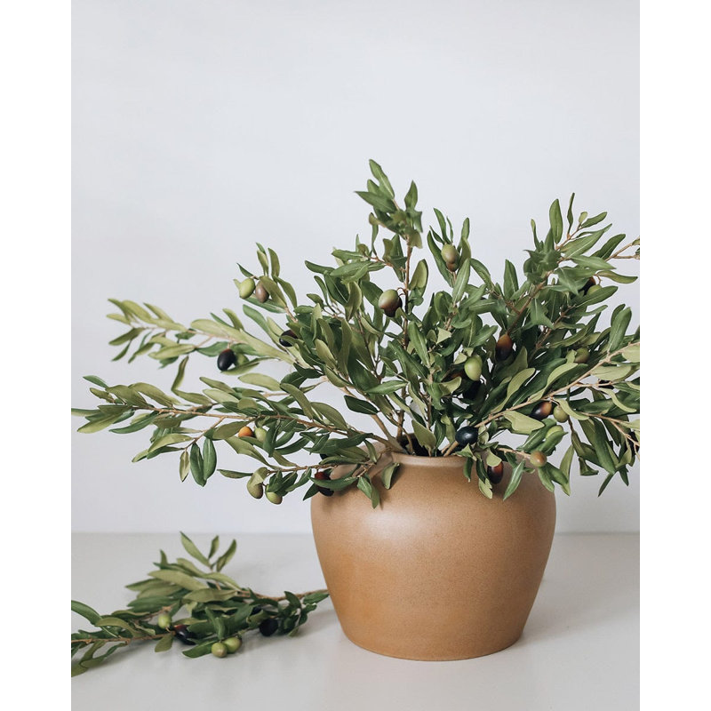 Faux Olive Tree Branch