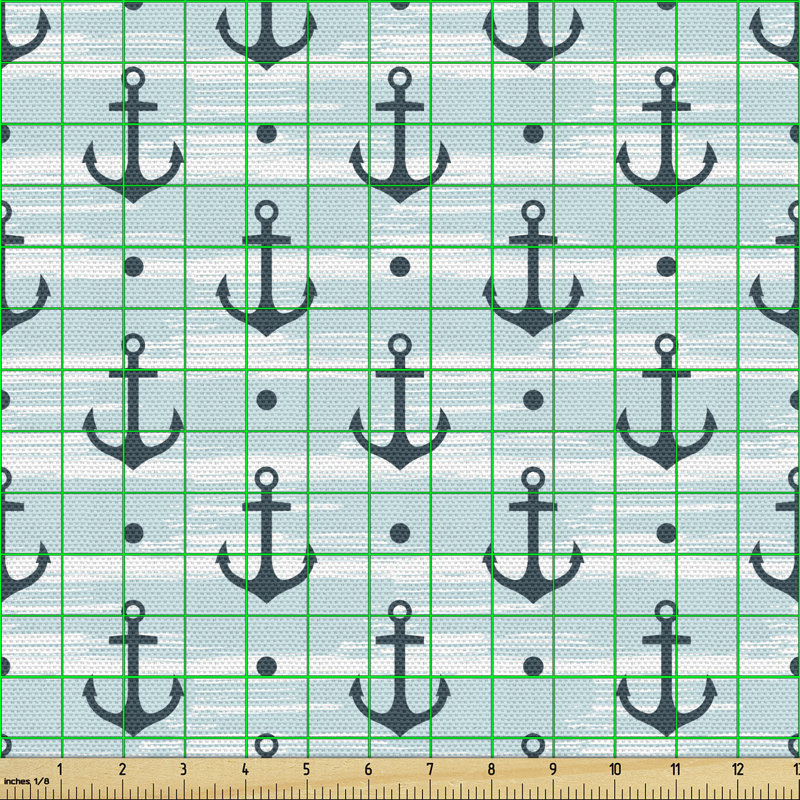 Chlo Anchors Adventurous Coastline Marine Multi-Purpose Fabric