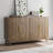 Wood Storage Cabinet with Adjustable Shelf