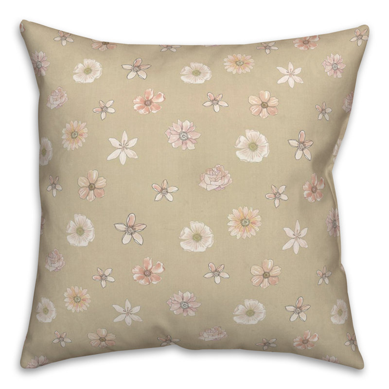 Coussin décoratif en polyester / mélange de polyester, Vert