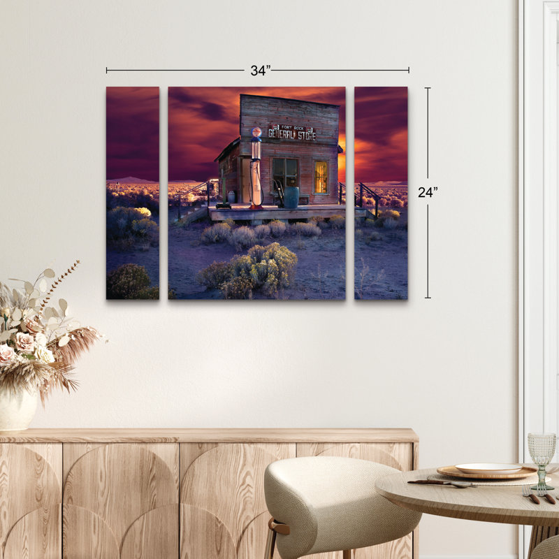 Ensemble de 3 panneaux d'art mural - Hans Repelnig 