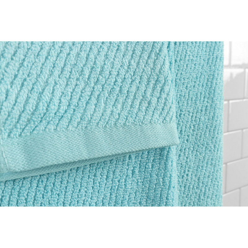 Ensemble de serviettes 6 pièces, Turquoise