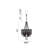 Simoneau 6 - Light Unique / Statement Drum Chandelier-12788669