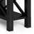 Kitchener - Narrow Side Table - Black