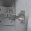 Meuble-lavabo gris de 20 po avec lavabo en céramique, porte à fermeture en douceur, tablette ajustable en forme de U, support de rangement pour porte, armoire autoportante moderne pour les petites salles de bain-673330350