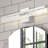 Mario Modern Contemporary 360-Degree Rotatable Iron/Seeded Acrylic Integrated LED Vanity Light-1149900952-1149900953