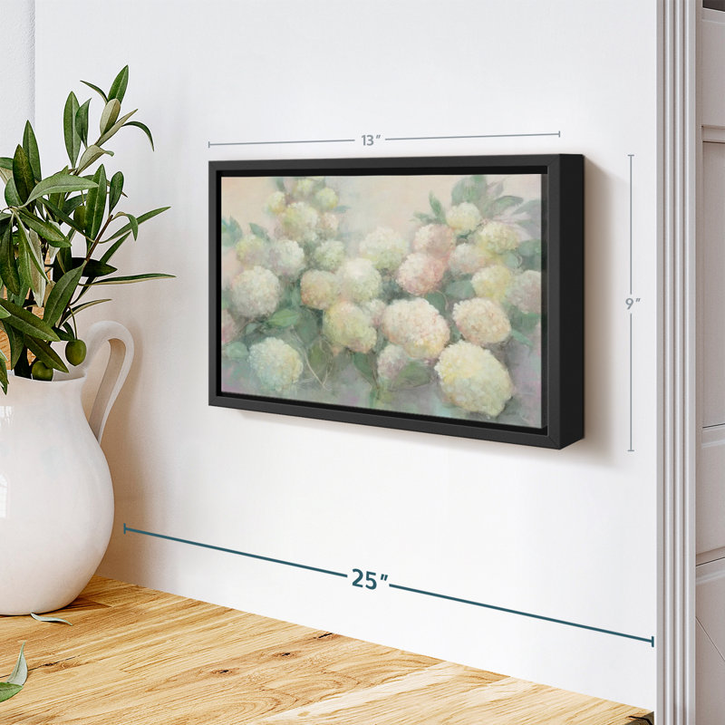 Impression sur toile Annabelle Hydrangeas, H 9 po x l 13 po