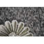 Ensemble de tapis intérieur / extérieur en nylon touffeté à la machine à motif géométrique gris-1296424816