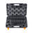 13.2" Drive Bit Ratchet Tool Kit Case