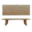 Table basse en bois massif