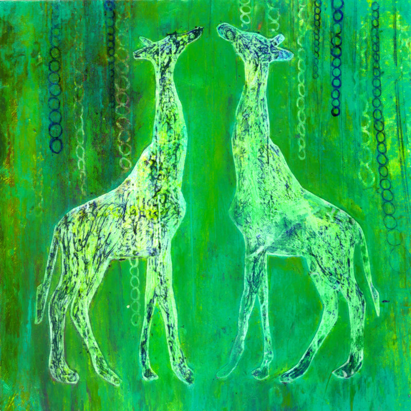 «Harkarunjot Sophia Buddenhagen Two Of A Kind 1» par Sophia Buddenhagen - reproduction d'art sur toile tendue, Non