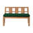 Burquez 10 - Person Teak Patio Dining Set with Extendable Rectangular Table , Sunbrella® Cushions Included-1378989029