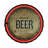 12.5" Beer Bottle Cap Red LED Neon Style Wall Sign