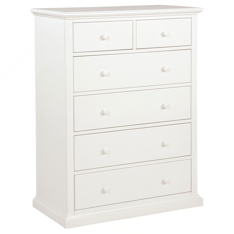 Commode de chambre à coucher, Blanc