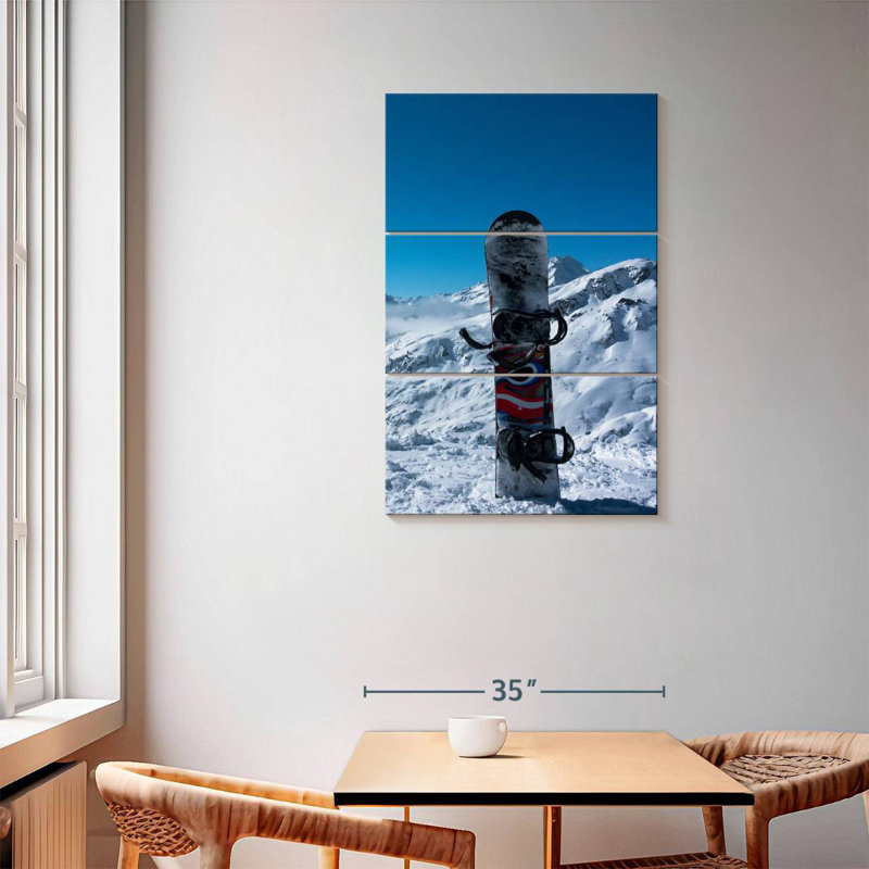 Sirci Snowboard dans la neige