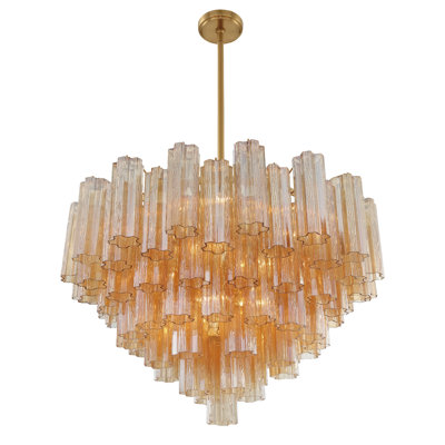 Dimmable Tiered Chandelier