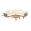 Ensemble de canapé modulaire d'extérieur