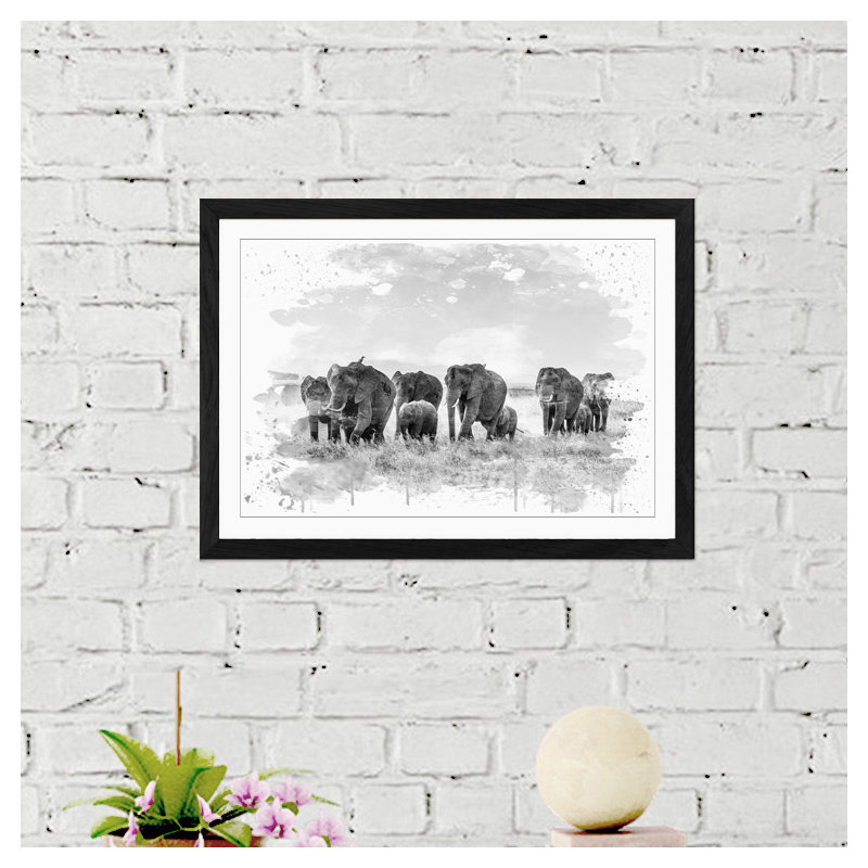 Print, Framed Picture, 45cm H x 62cm W