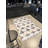 Gray-Beige Themed Geometric Rectangle Shape Patterned Modern Decorative Rug-110018279