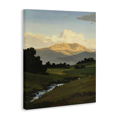 Across The Valley Nature Canvas, design by Alonza Saunders