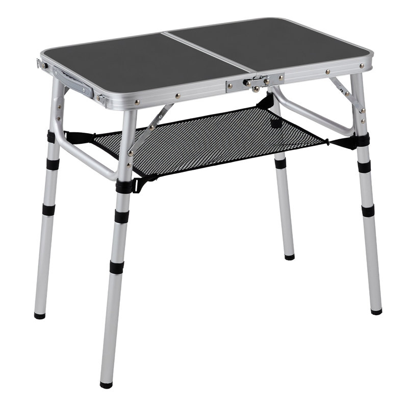 59.5 Folding Table, Black