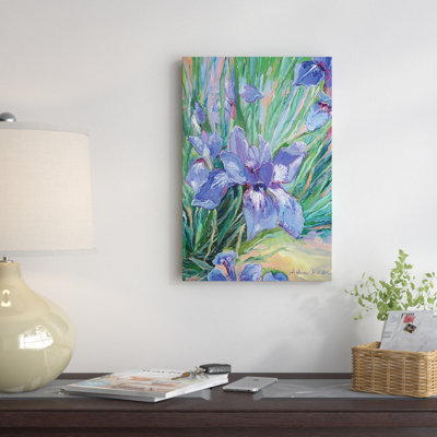 Iris by Richard Wallich - Wrapped Canvas Gallery-Wrapped Canvas Giclée
