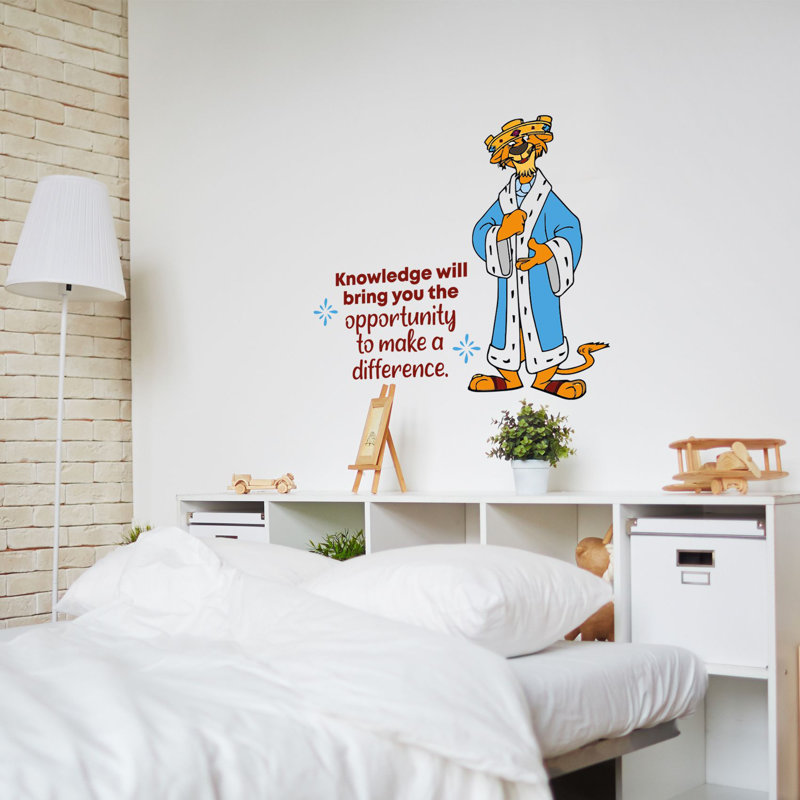 Text & Numbers Wall Decal, 40" H x 35" W x 0.05" D