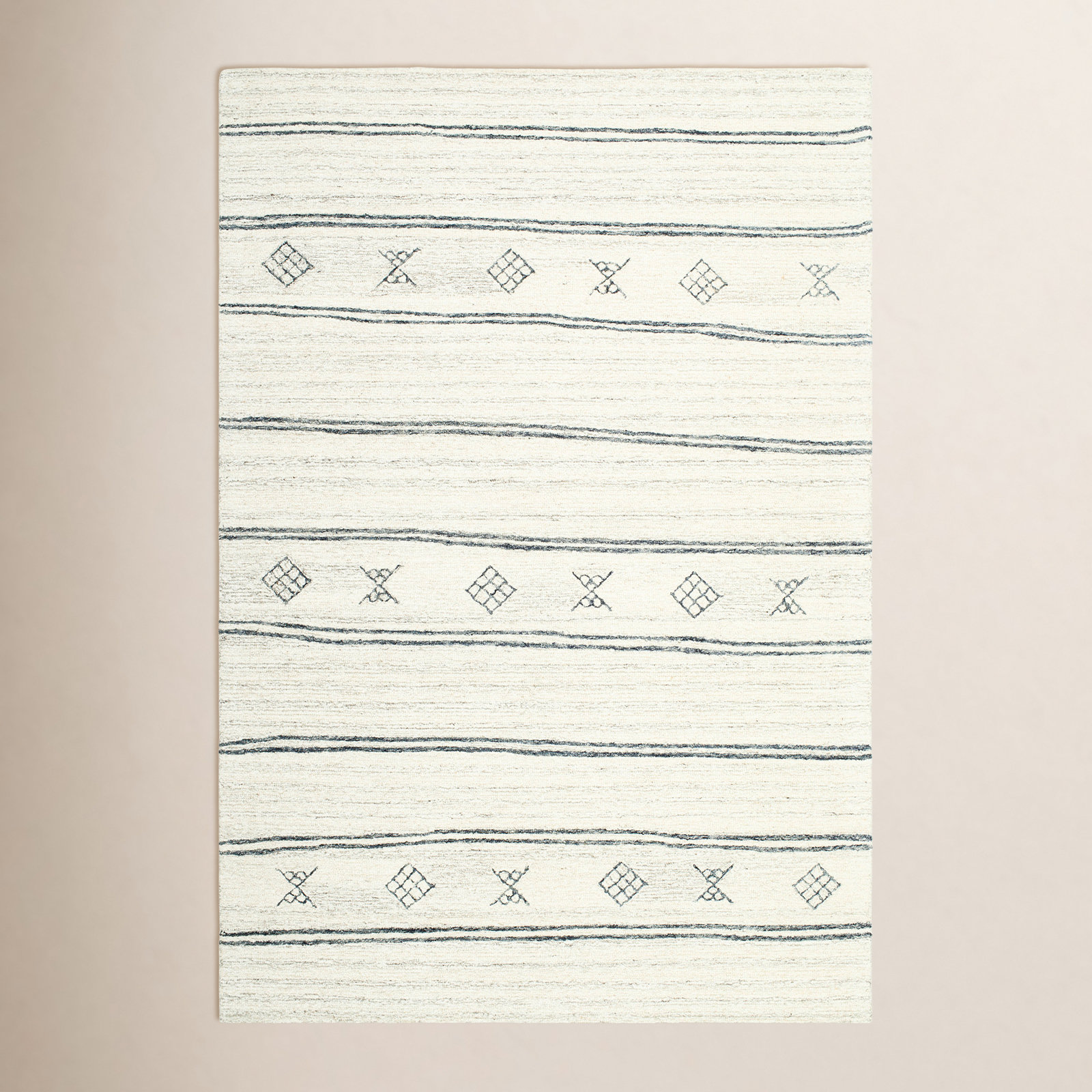 Milada Wool Rug, Rectangle 8' x 10'