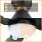 45'''' Smart Ceiling Fan With Remote, Light Kit IncludedWorks With Google Assistant And Amazon Alexa,Siri Shortcut.-1144462346