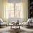 Solid Linen Blend Light Filtering Curtains For Bedroom & Living Room Curtains Pair (2 Panels)-2005625002-2005625000