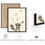 «Nursery Decor Cute Animals Boho», reproduction d'art encadrée, affiche, chambre d'enfant, art mural-104785382-104785377