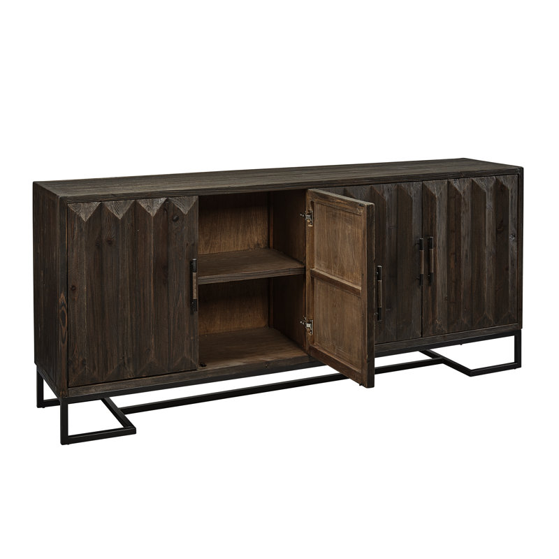 84'' Solid Wood Sideboard
