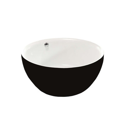 Toulouse 59.1'' x 59.1'' Soaking Acrylic Bathtub