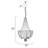 Brenda 6 - Light Dimmable Empire Chandelier